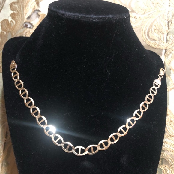 💕HP💕Zales 10K Mariner Chain Link Bracelet - Picture 3 of 4